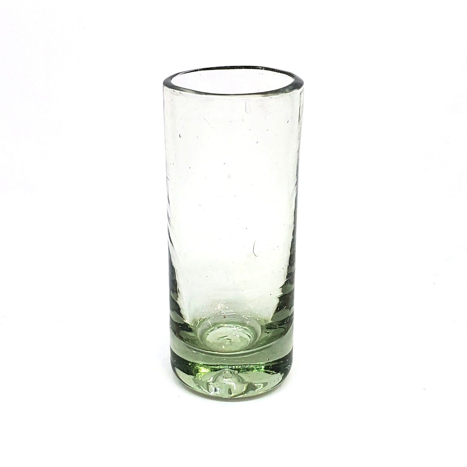 Colored Glassware / Clear 2 oz Tequila Shot Glasses (set of 6) / Sip your favourite tequila or mezcal with these iconic clear handcrafted shot glasses.